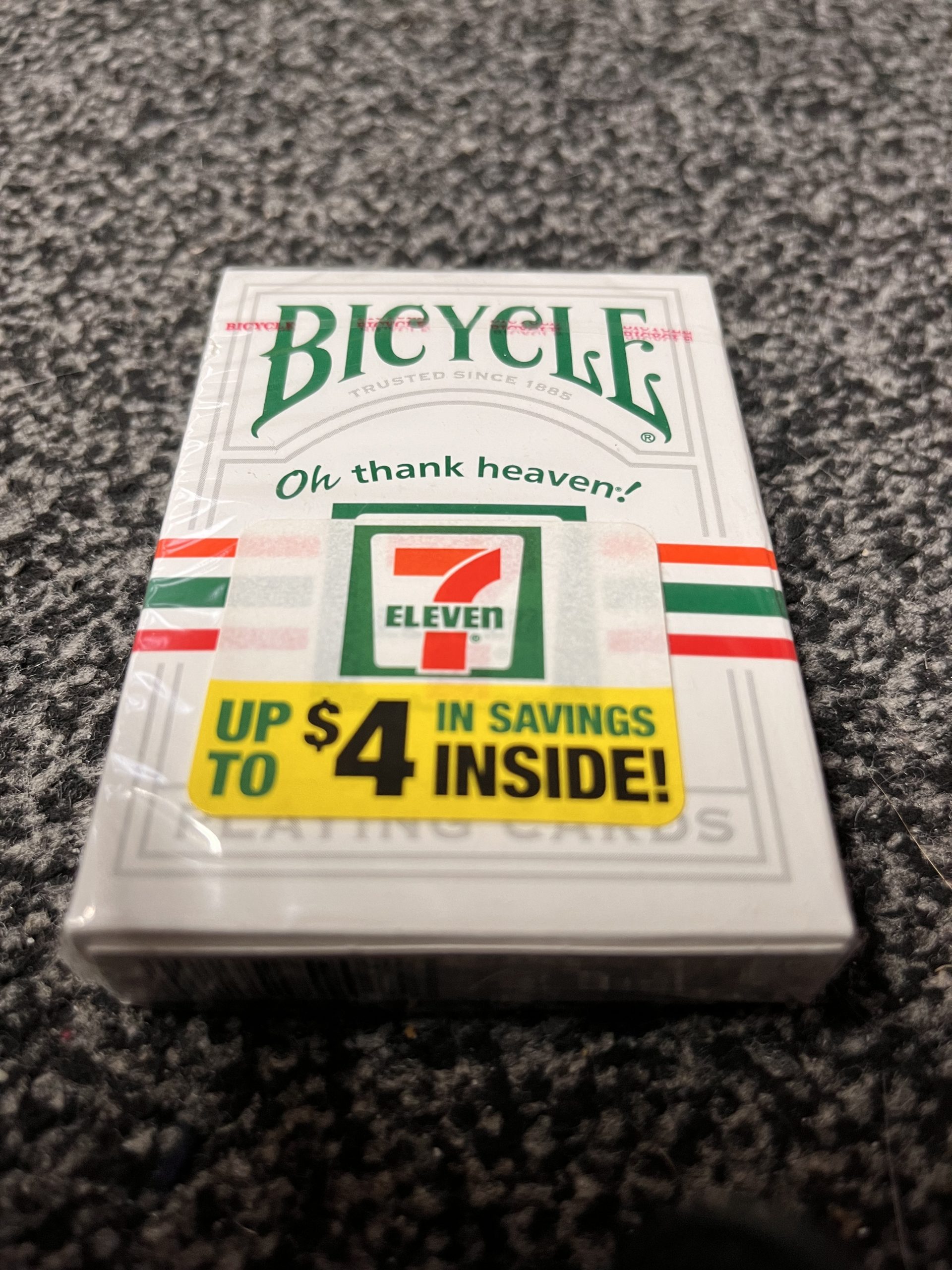 7 eleven bicycle cards